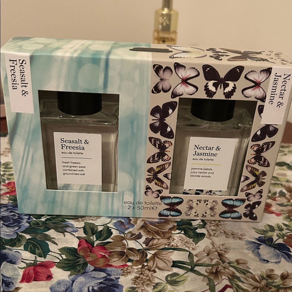 Seasalt & Freesia and Nectar & Jasmine Eau de Toilette Duo